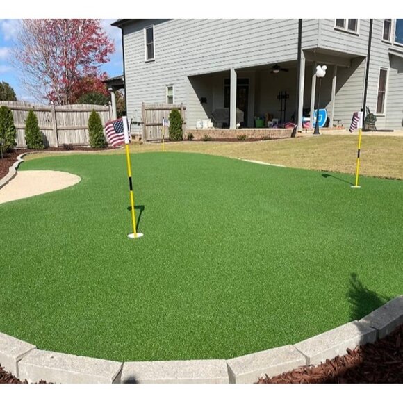 Golf Flagstick Mini, Practice Putting Green Flags for Yard, All 3 Feet - Picture 2 of 2